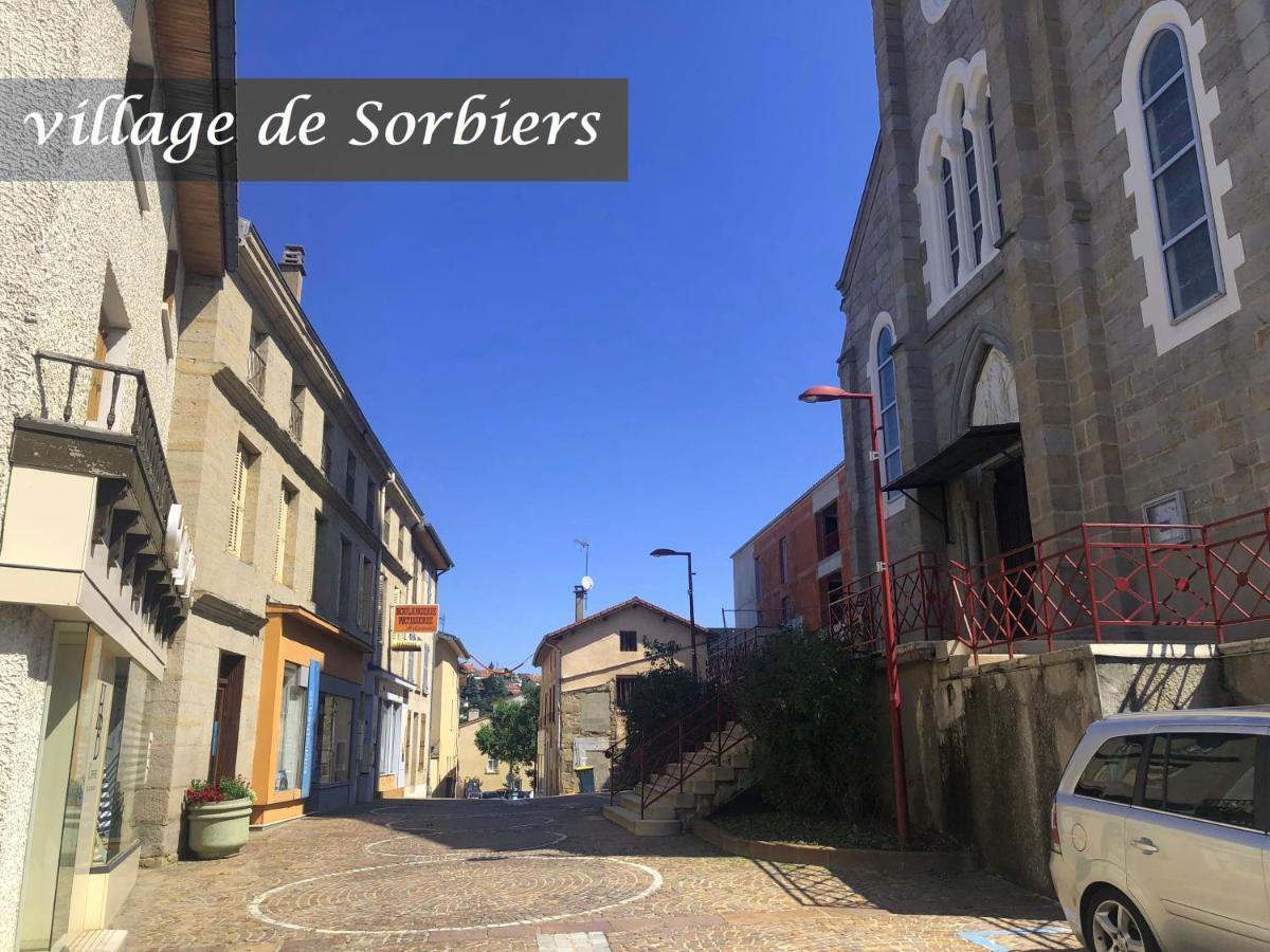 Sorbiers  Les Combles D Agate 아파트 외부 사진